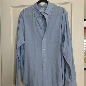 Brooks Brothers Men’s Light Blue Button-Down Shirt